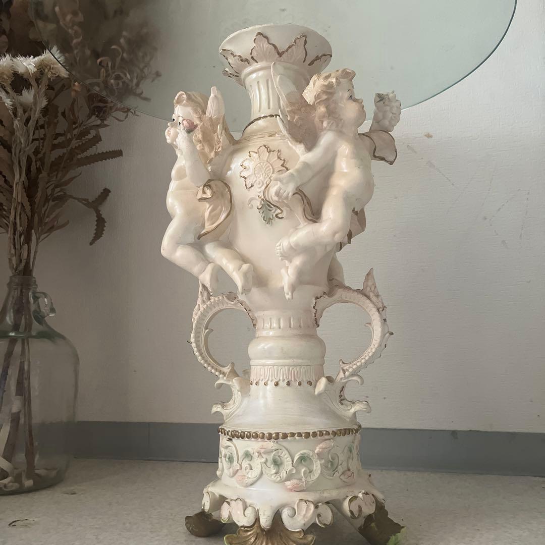 ロココ調 天使のサイドテーブル