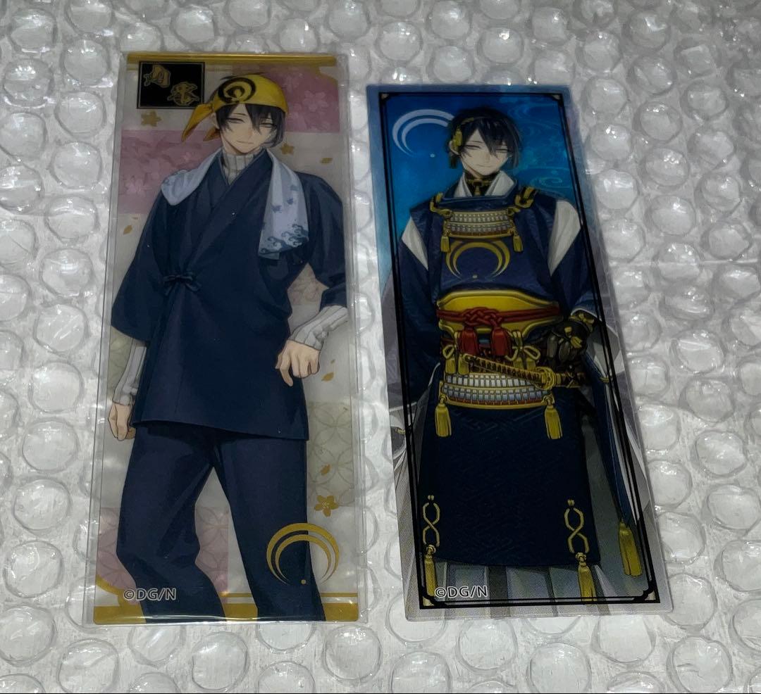 刀剣乱舞　短冊　キャラカード　三日月宗近　BOX特典　セット