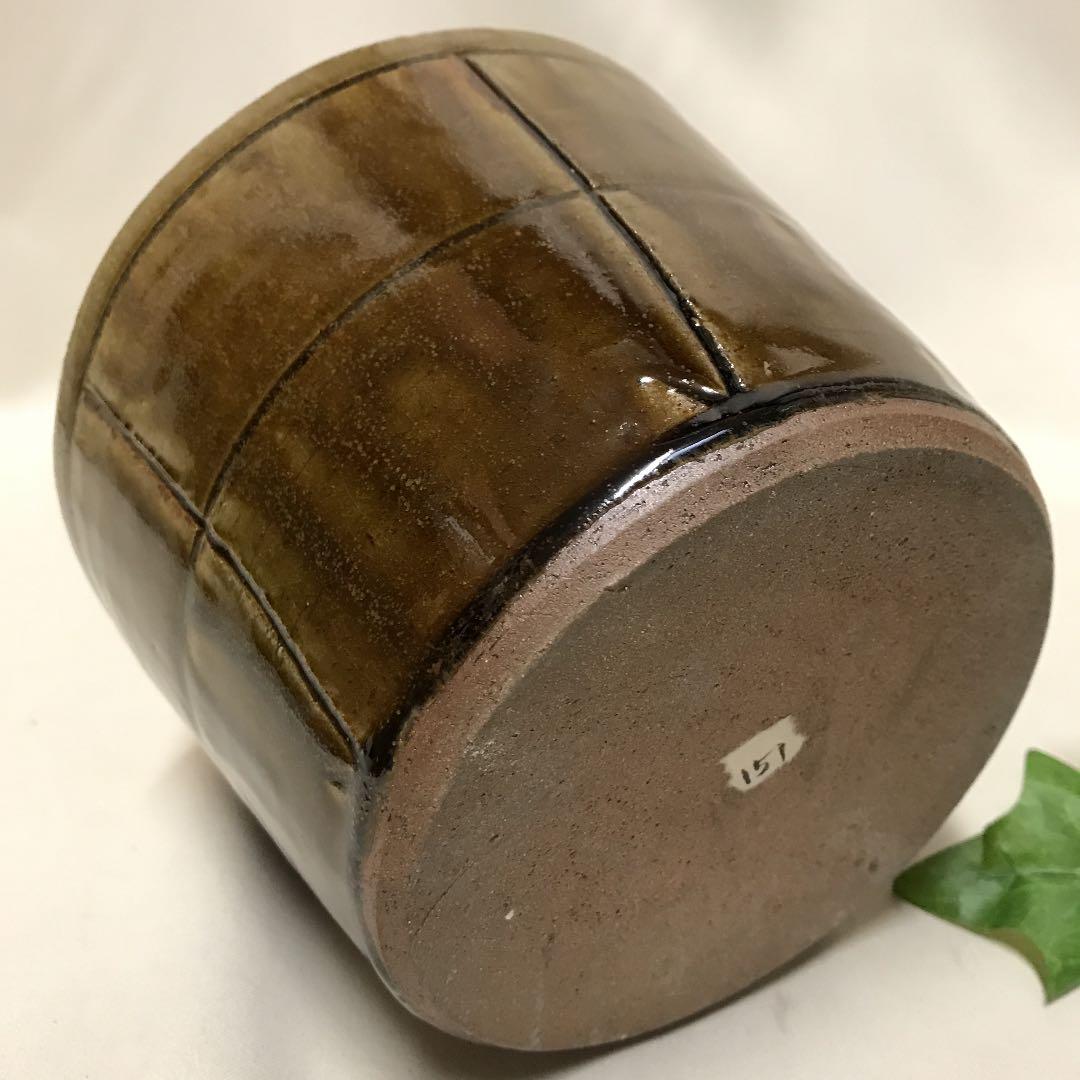 新品　丹波立杭焼　清水俊彦作　水指　お茶道具　手作り　工芸品　水差し　共箱