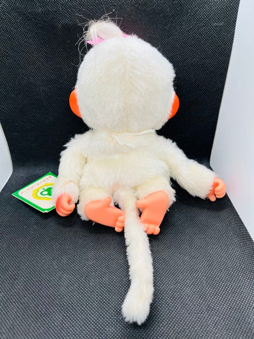 クローバー　モンチッチ風　ぬいぐるみ　レトロ