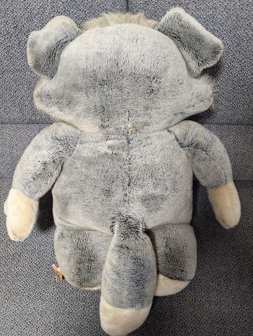 トムとジェリー　ぬいぐるみ　レトロ　トム ぬいぐるみ グレー　希少品