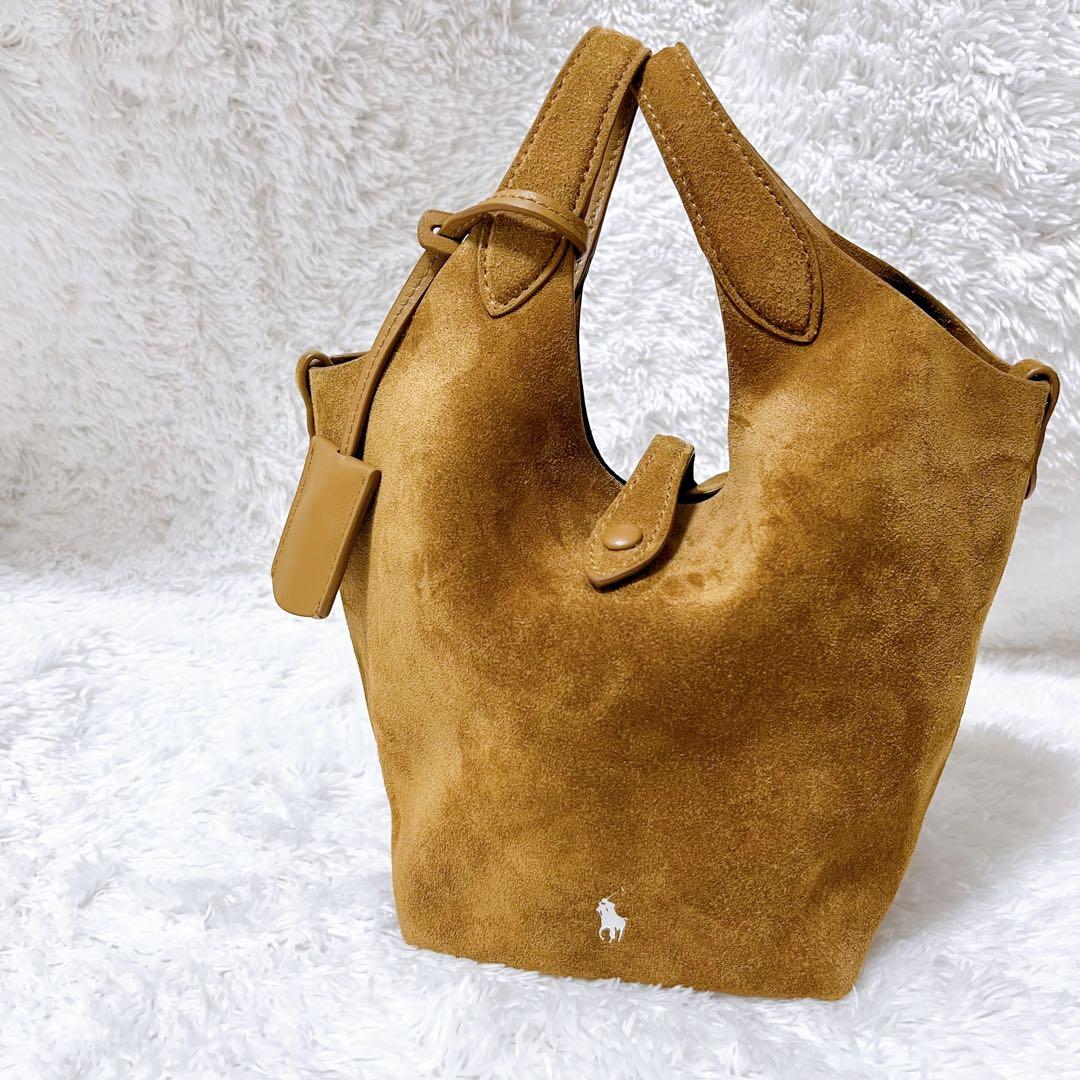 【定価7.5万】Polo Play レザー バッグ スエード 2way 完売品