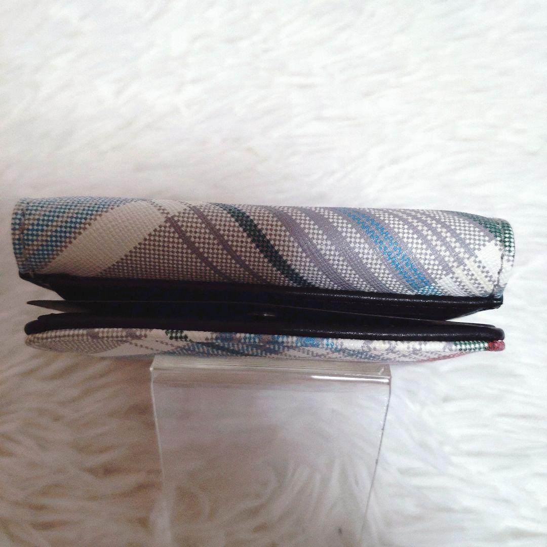 ✨️未使用✨️ヴィヴィアンウエストウッド マドラス チェック 二つ折財布