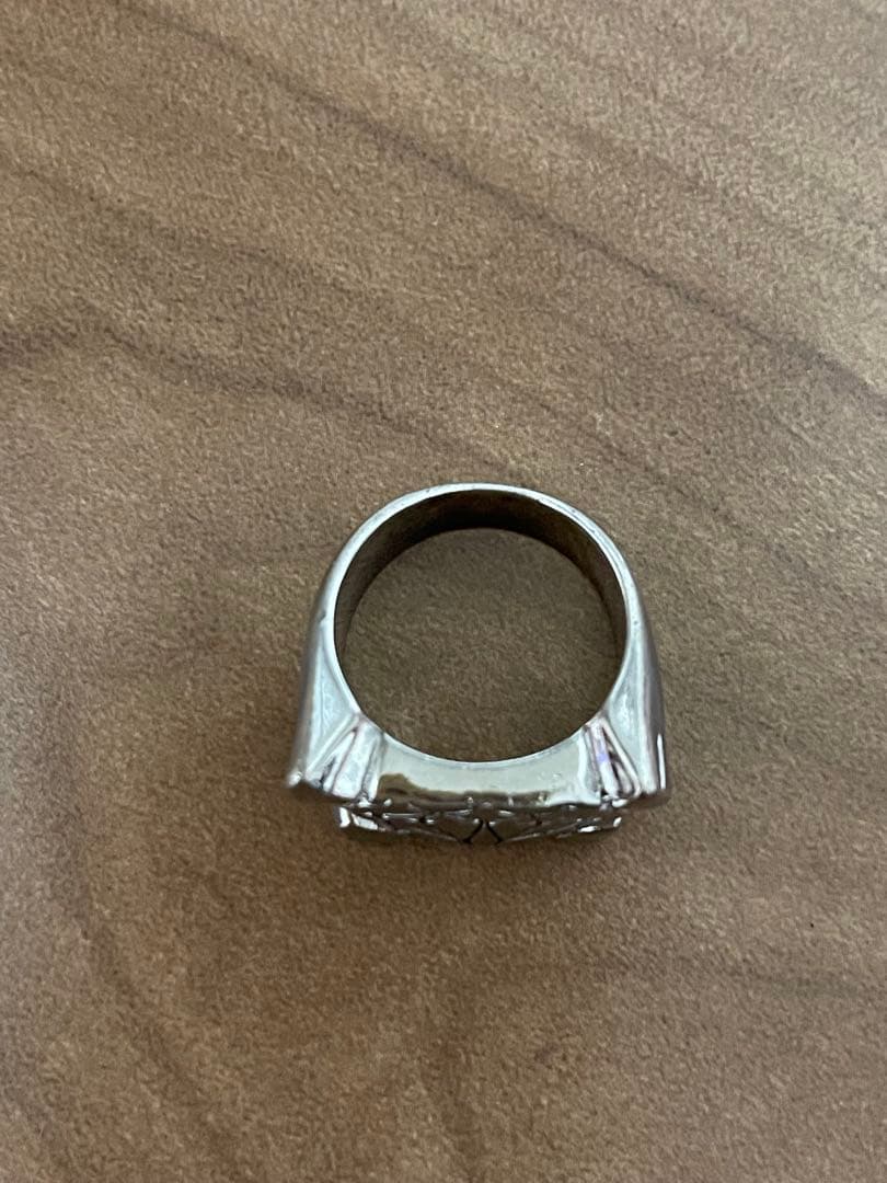 01aw UNDERCOVER davf期 クロスボーン ダイヤ リング