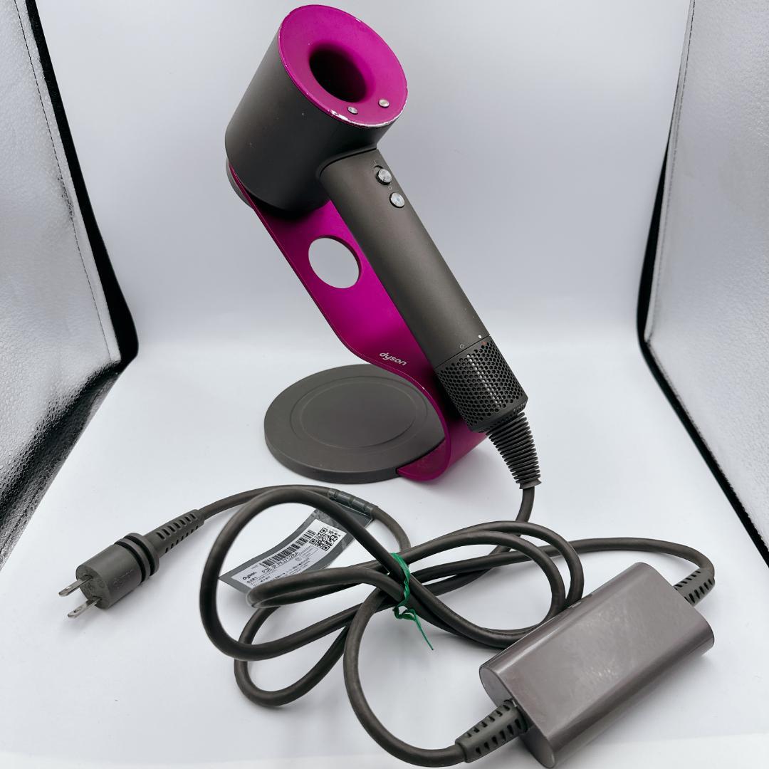 【概ね美品】ダイソンドライヤー Dyson HD08 大風量 レッド スタンド付