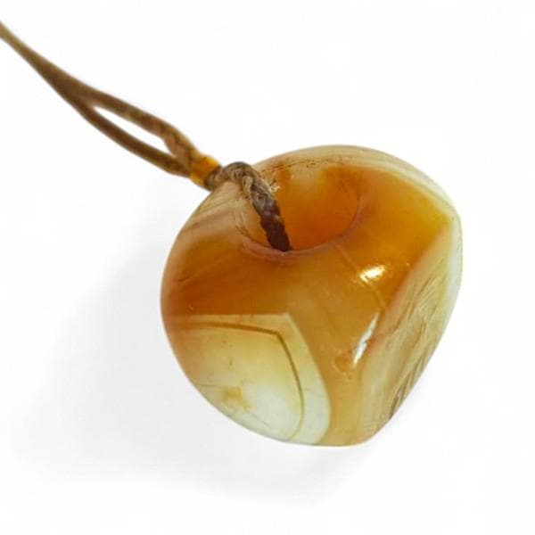 オカベマサノリ　アンティークビーズ　ネックレス　古代ビーズ　印章