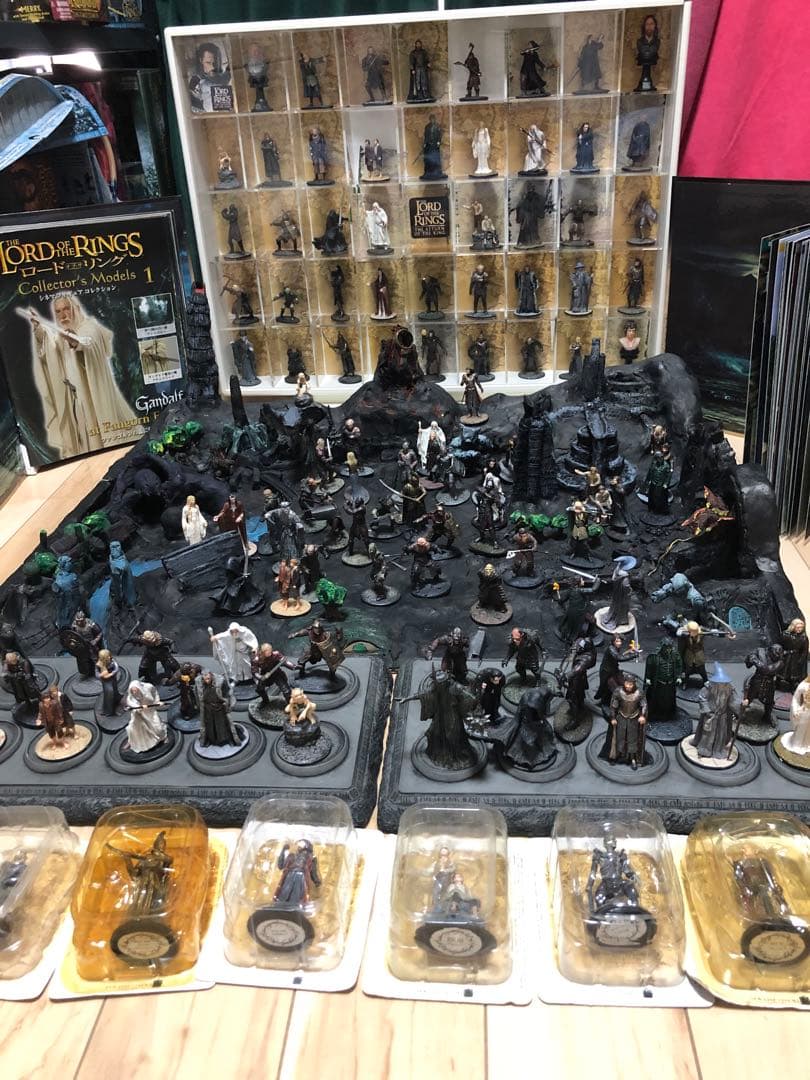 ロードオブザリング ステージジオラマ　ディアゴスティーニ 3セット120体