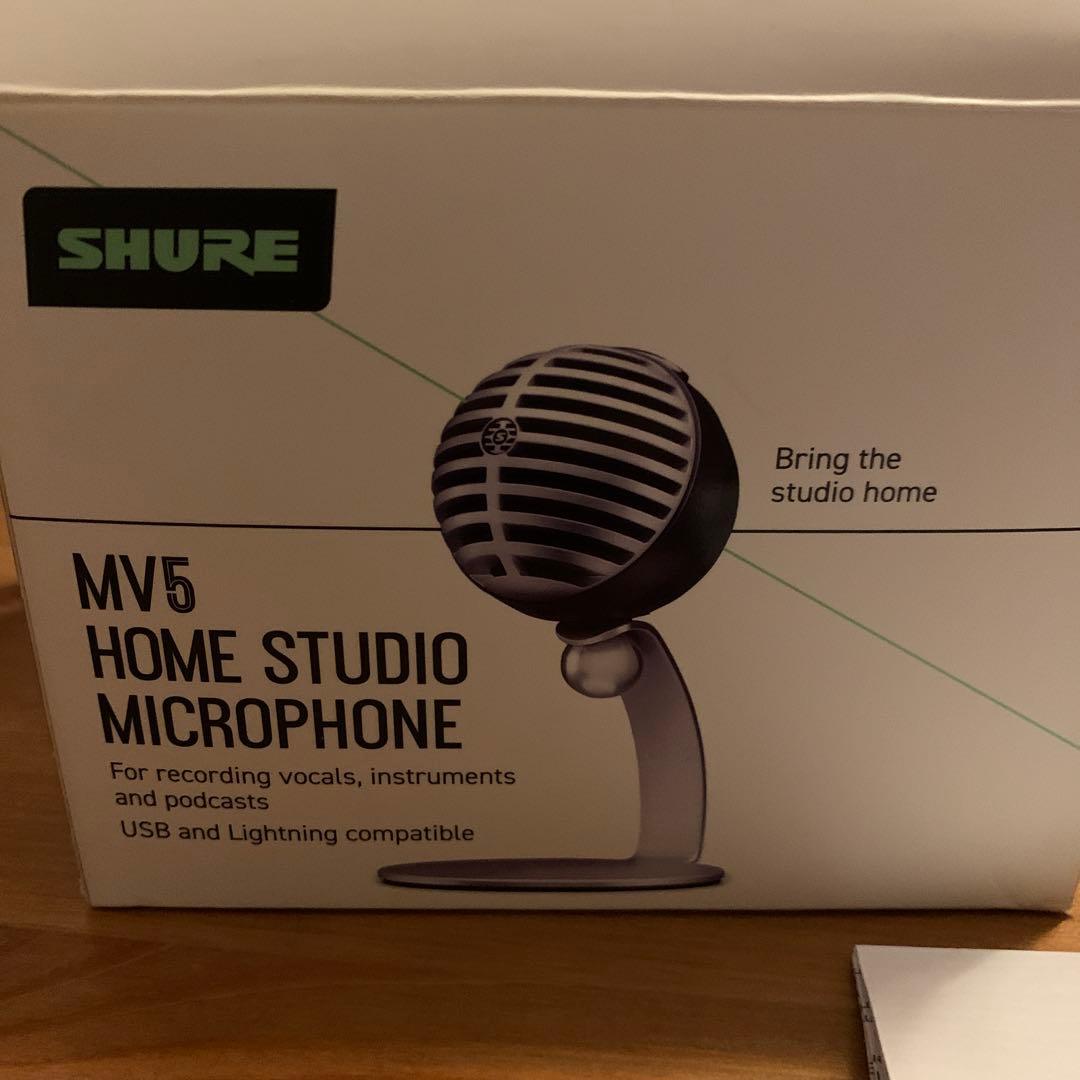 SHURE MV5 USBマイク