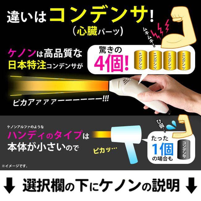 ケノン 公式 脱毛器美顔器家庭用 ムダ毛 ヒゲ ボディ メンズ kenon
