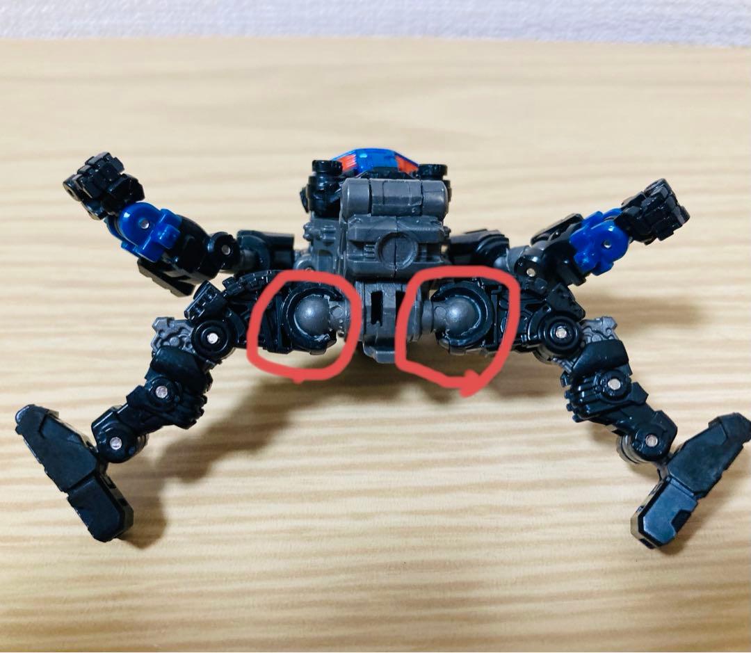 ダイアクロン：パワードシステム 移動基地セット/マニューバイプシロン ※補修あり