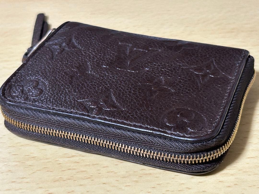 LOUIS VUITTON モノグラム アンプラント ジッピー パース