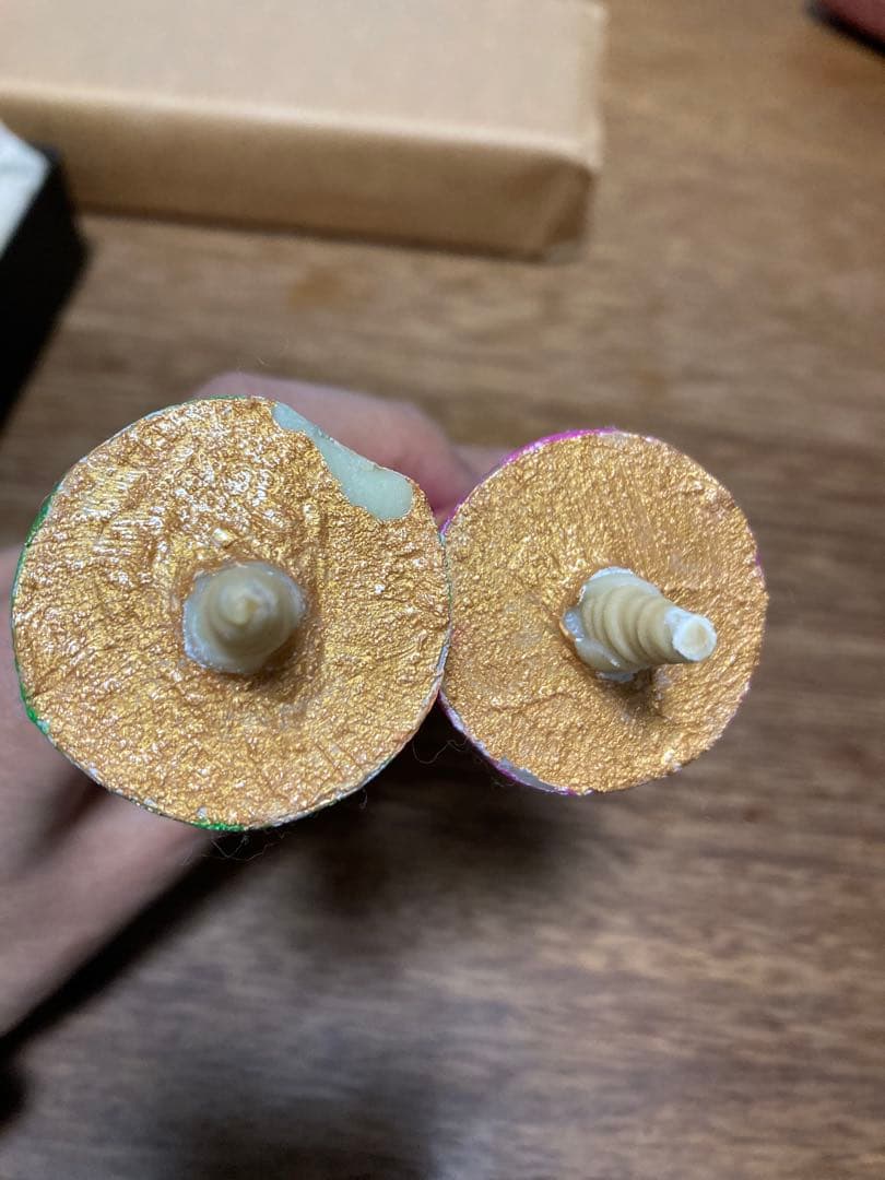 【美品】絵ろうそく　和蝋燭　アート　2本セット