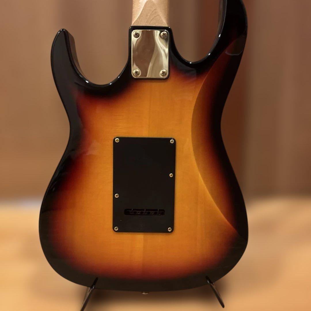 Ibanez GIO ゴールドパーツ仕様 トレモロアーム付 新品弦張替済