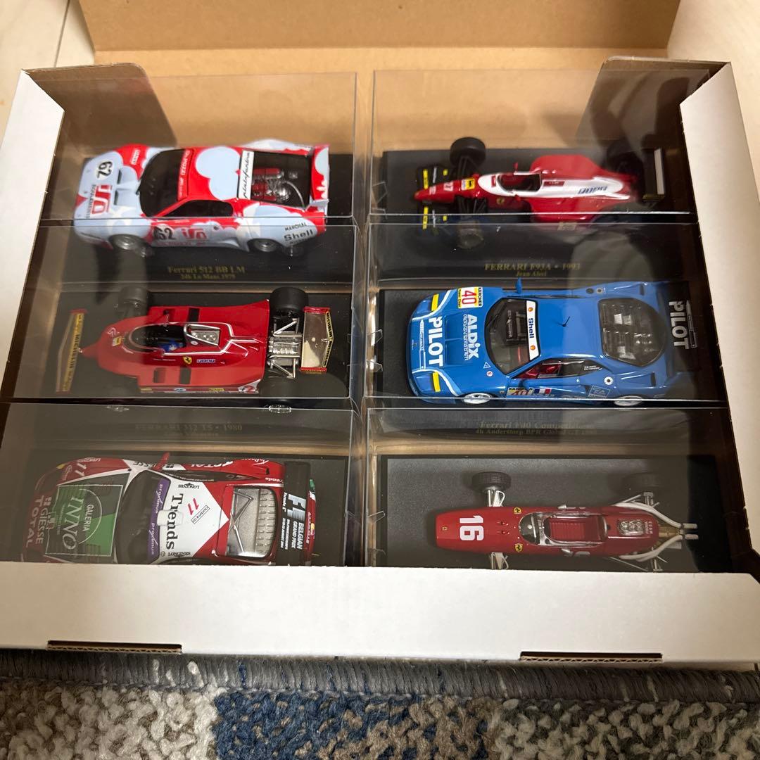 アシェット　公式フェラーリF1コレクション84台セット