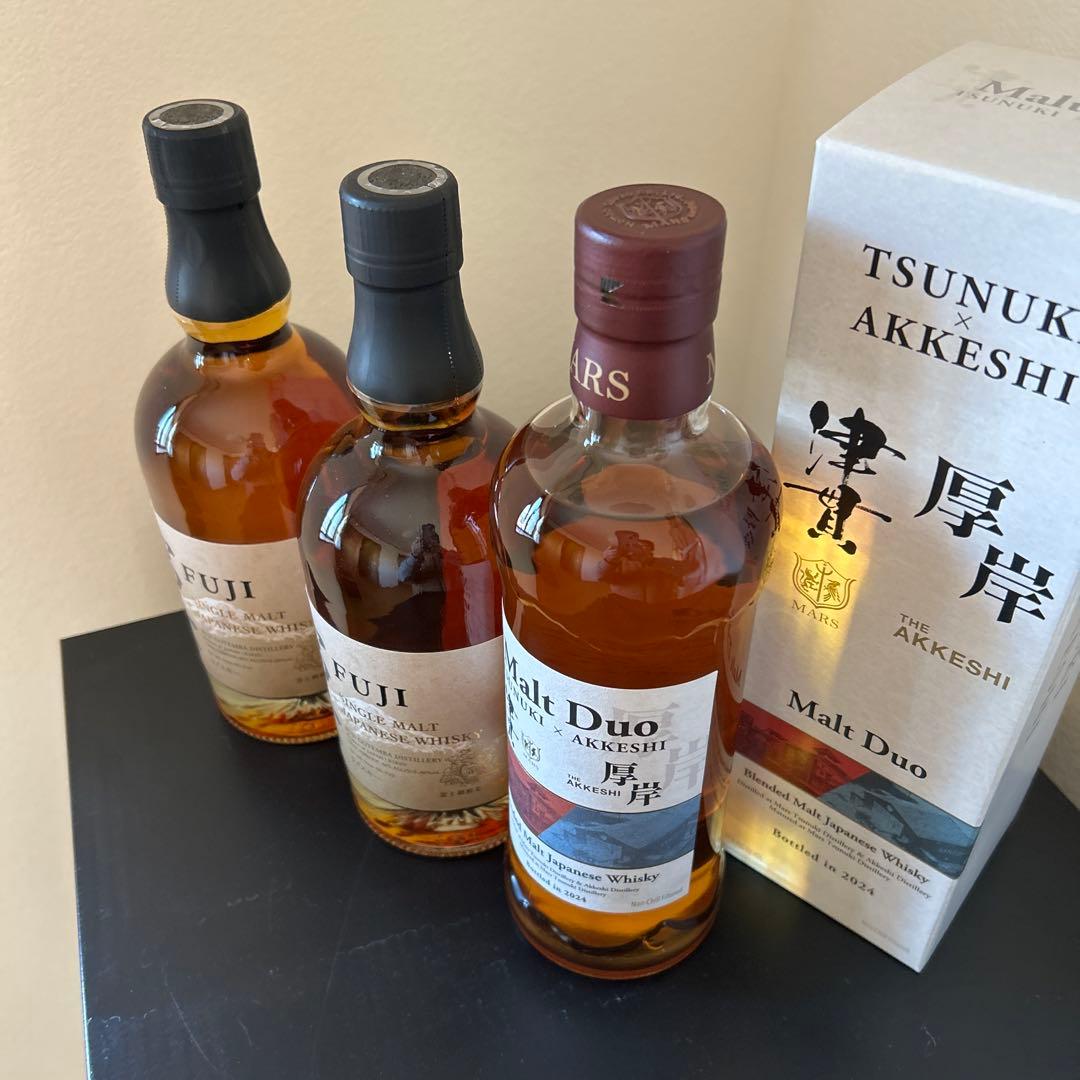⭐️定価以下⭐️富士シングルモルト & Malt Duo の3本セット