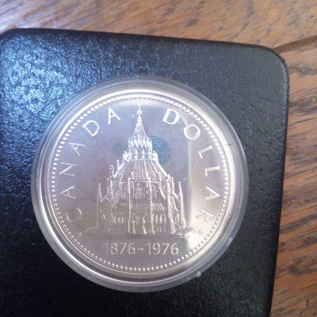 カナダエリザベス銀貨新品4枚