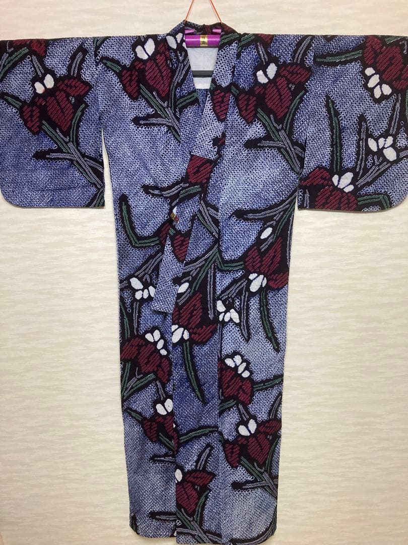 有松絞り　絞り浴衣　③