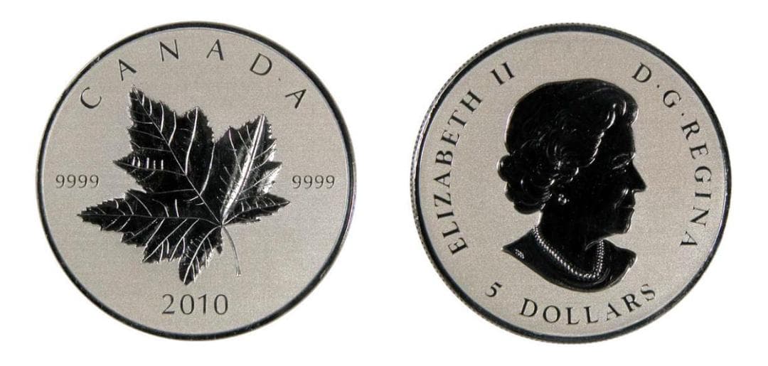 NGC PF68☆2010 カナダ メイプルリーフ 銀貨 純銀 記念 