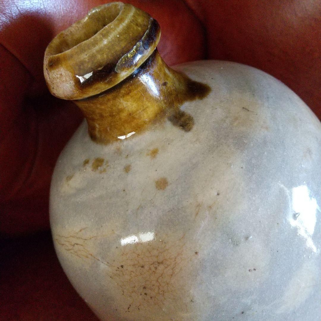 黄瀬戸徳利 御本瓶【江戸後期】