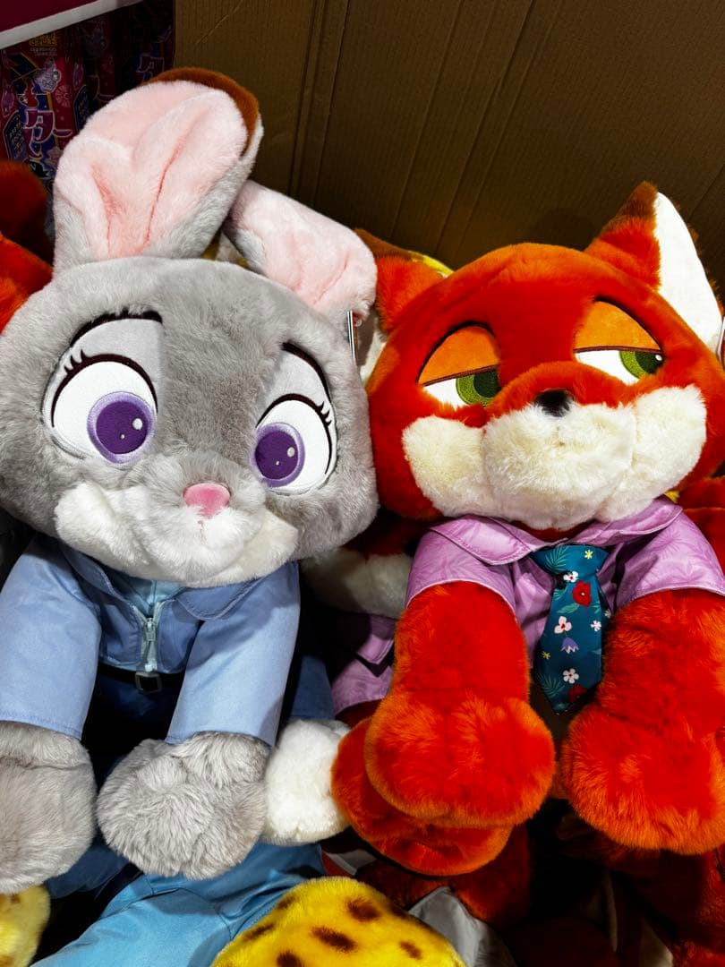 ジュディ・ホップス・ニック・ワイルド・クロウハウザーぬいぐるみ