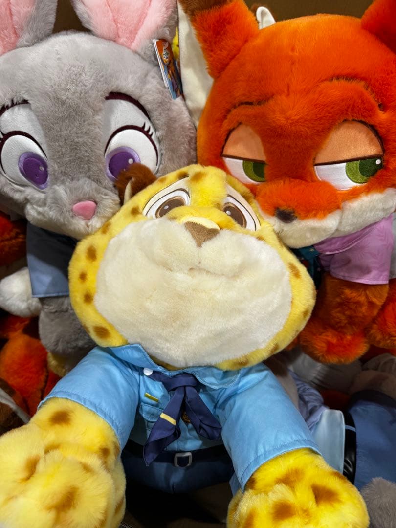 ジュディ・ホップス・ニック・ワイルド・クロウハウザーぬいぐるみ