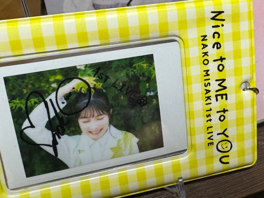 岬なこ　チェキ　直筆サイン