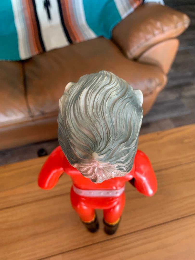 無版権ソフビ　ライオン丸風　当時物