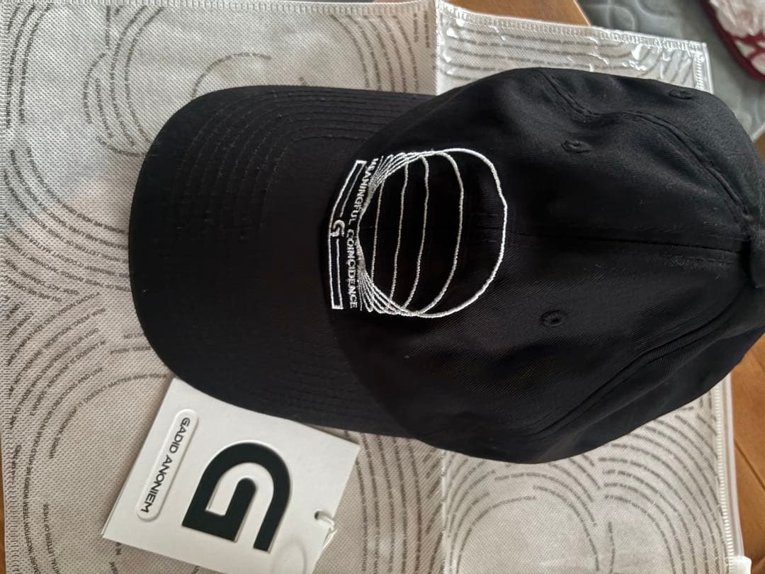 GADIDANONIEM JUDE/BLACK CAP 刺繍キャップ