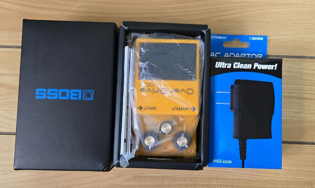 BOSS OverDrive OD-3 ギターエフェクター PSA100Sセット