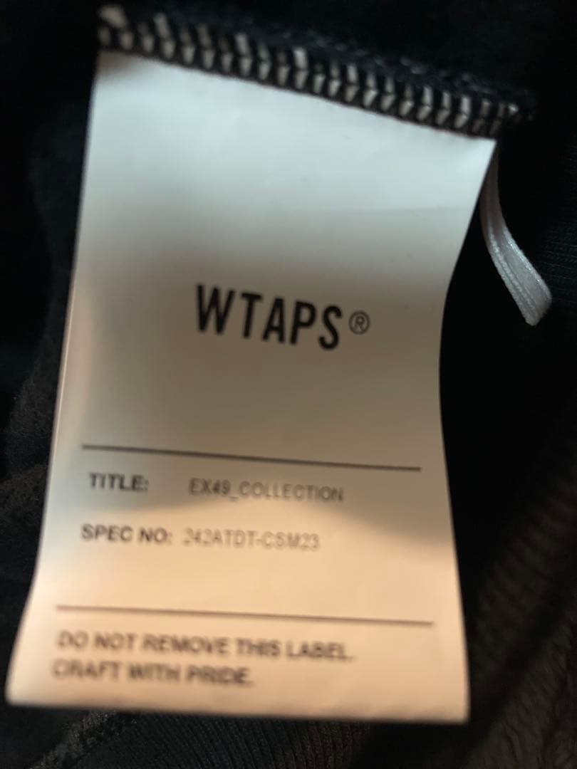 WTAPS EX44_COLLECTION ブラックパーカー