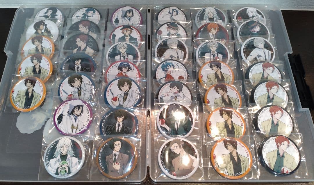 【文豪ストレイドッグス　映画　入場特典　缶バッジ コンプセット＋α】