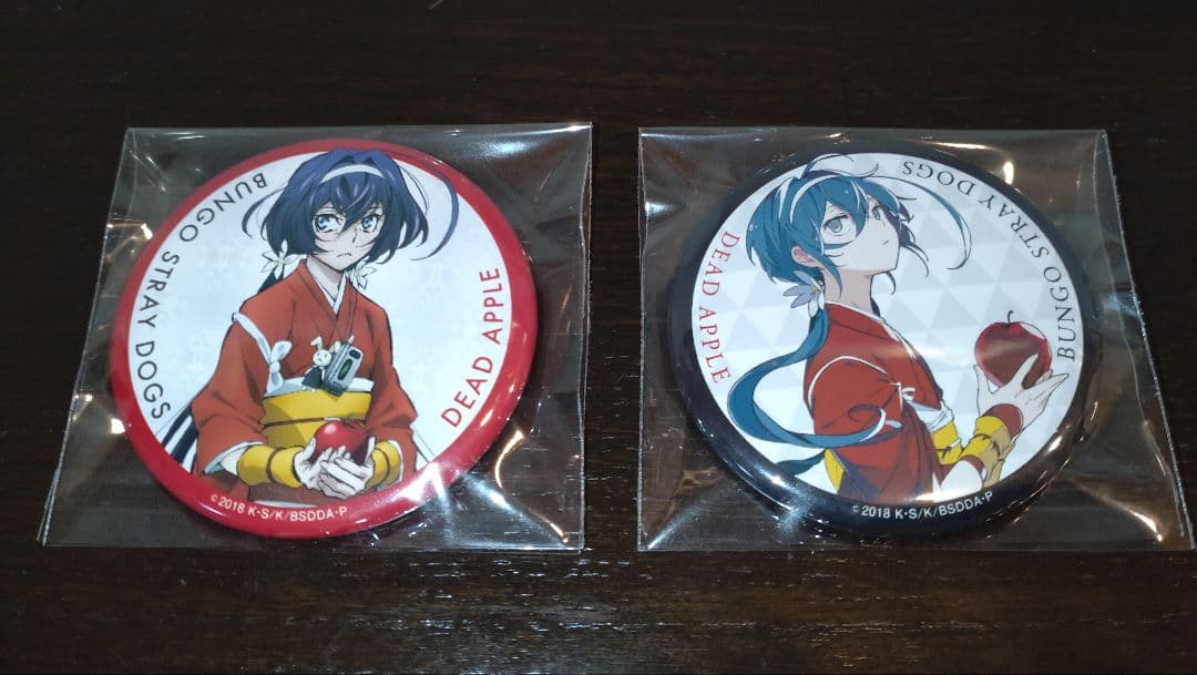 【文豪ストレイドッグス　映画　入場特典　缶バッジ コンプセット＋α】