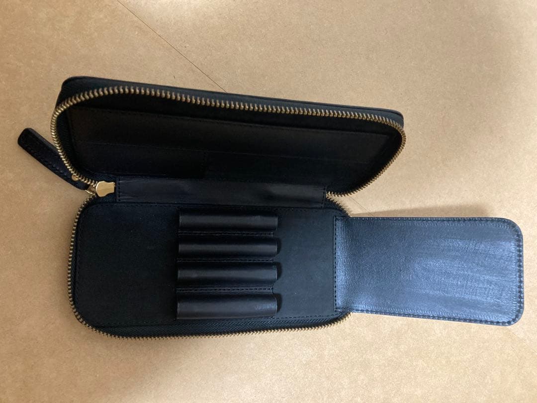 【最終値下げ】Bahagia&Craft ブラック プエブロ　ラウンドジップ型