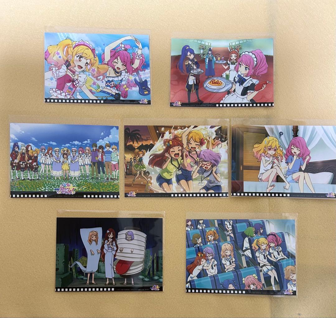 【40】アイカツスターズ　劇場版　キャラマイドセット　ブロマイド　ゆめ