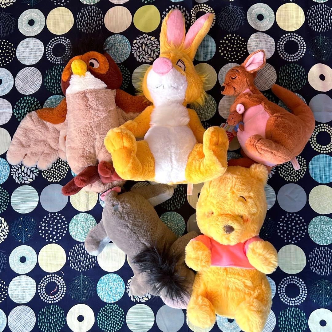 東京ディズニーリゾート ディズニーストア プーさん ぬいぐるみ セット 未使用品