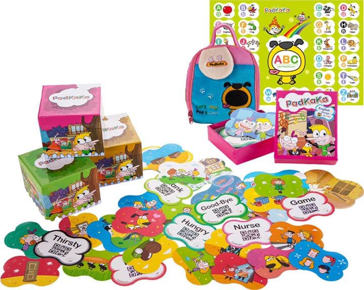 単語カード　幼児・子ども用　英語教材『PadKaKa（パッドカカ）』新品！