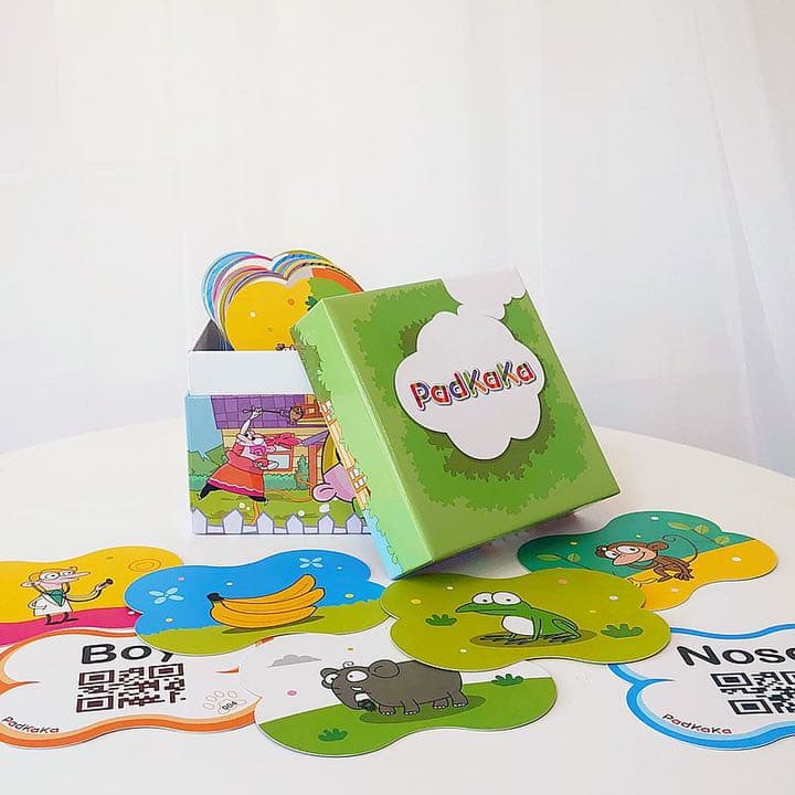 単語カード　幼児・子ども用　英語教材『PadKaKa（パッドカカ）』新品！