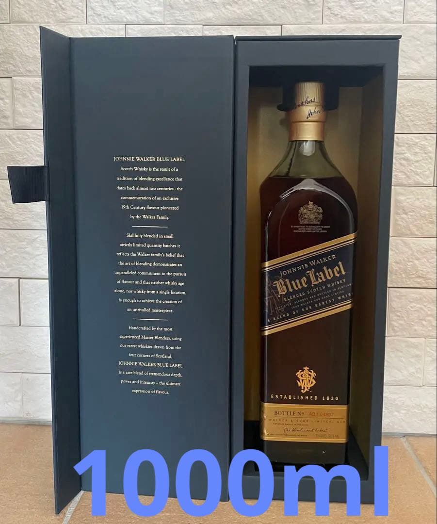 JOHNNIE WALKER ジョニーウォーカー ブルーラベル 1000ml