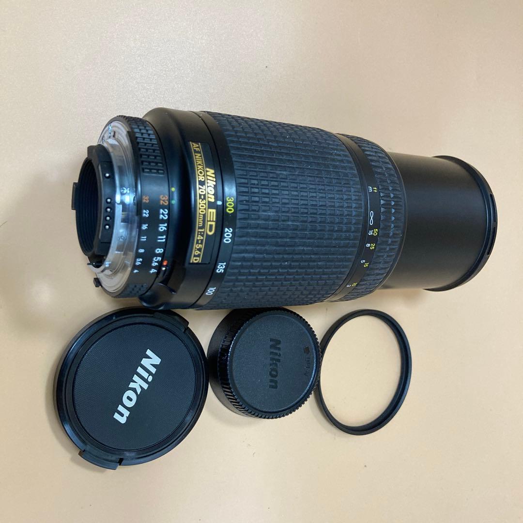 望遠レンズ ニコン Nikon AF 70-300mm F4-5.6 D ED