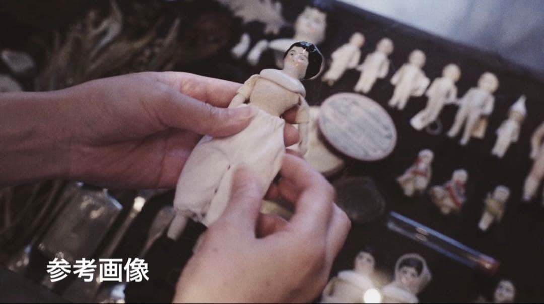 お正月値下げ！アンティーク　チャイナヘッドドール　パンツ　16センチ　アナベル付