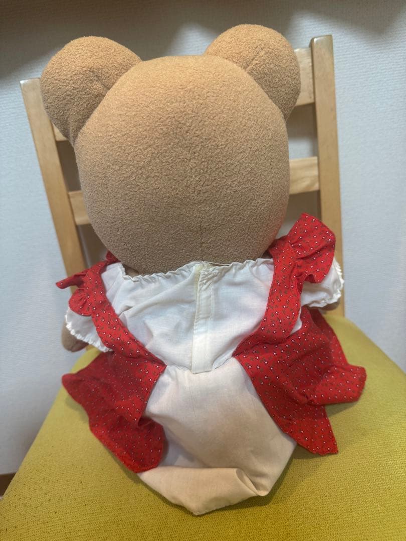 【値下げしました】シルバニアファミリー♡クマの女の子ぬいぐるみLサイズ♡