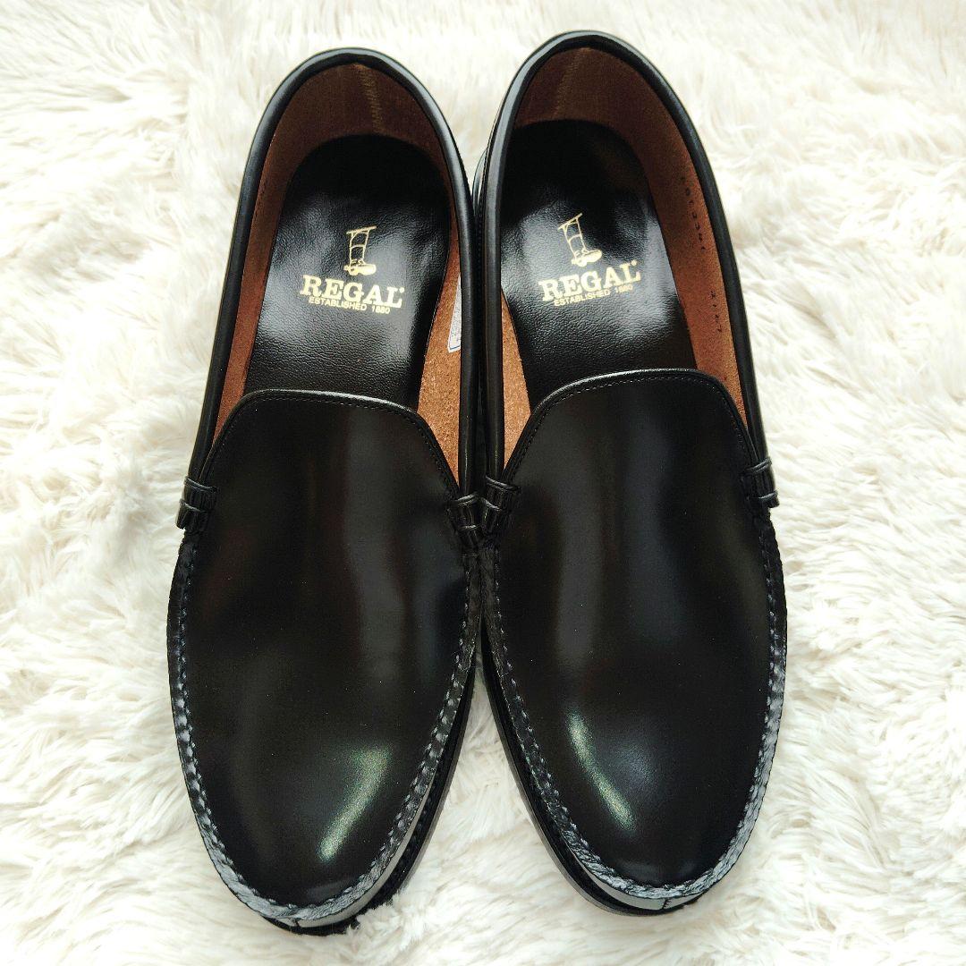 【未使用品】REGALリーガル　2167 コブラヴァンプ　黒　25.5
