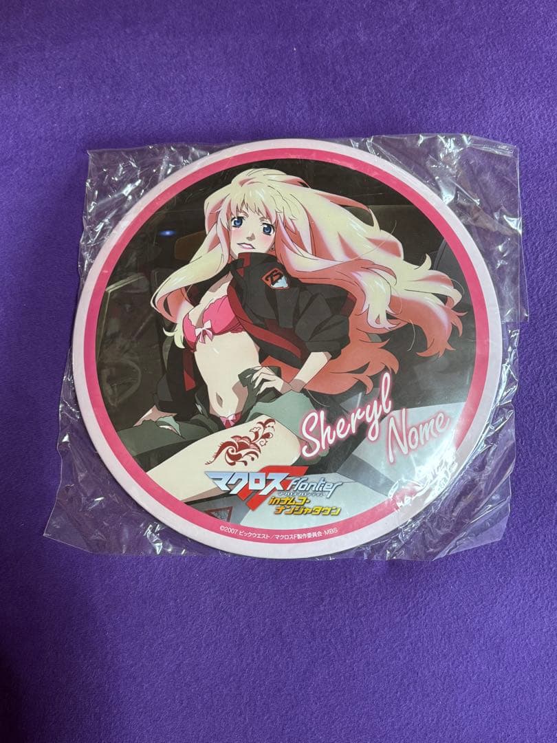 マクロスF 特大缶バッジセット