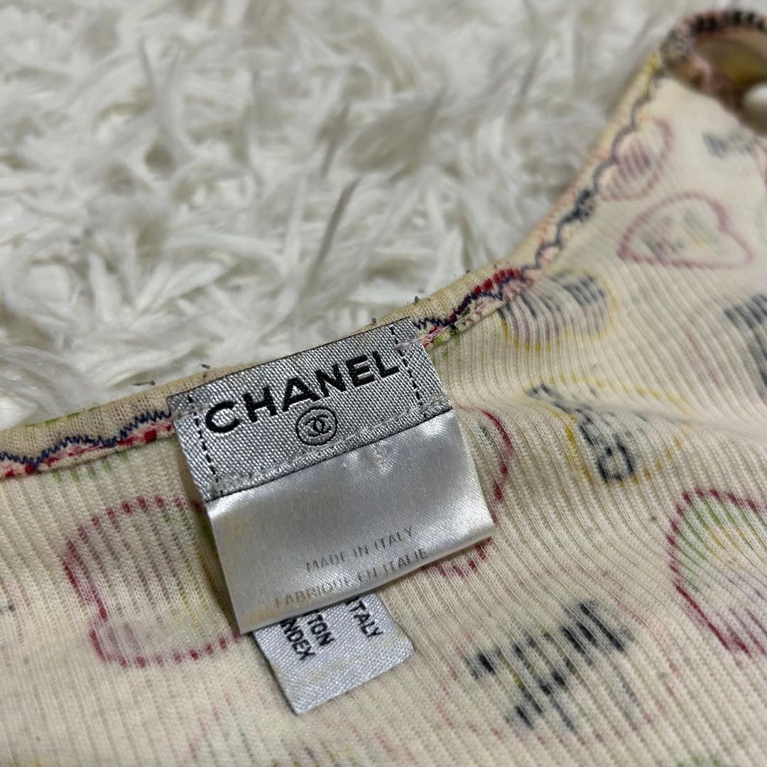 CHANEL シャネル 06P バレンタイン限定 アイコンライン キャミソール