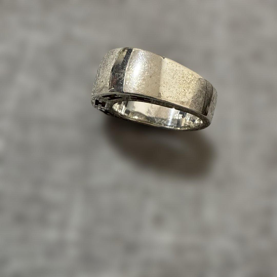 K*N様 値下げ　エルメス　シルバー925 カットアウトデザイン リング