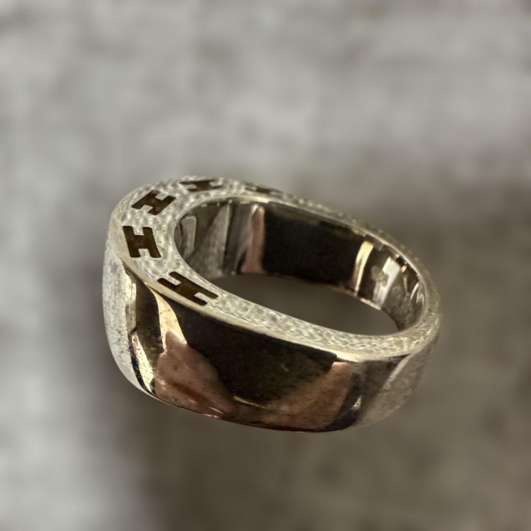 K*N様 値下げ　エルメス　シルバー925 カットアウトデザイン リング