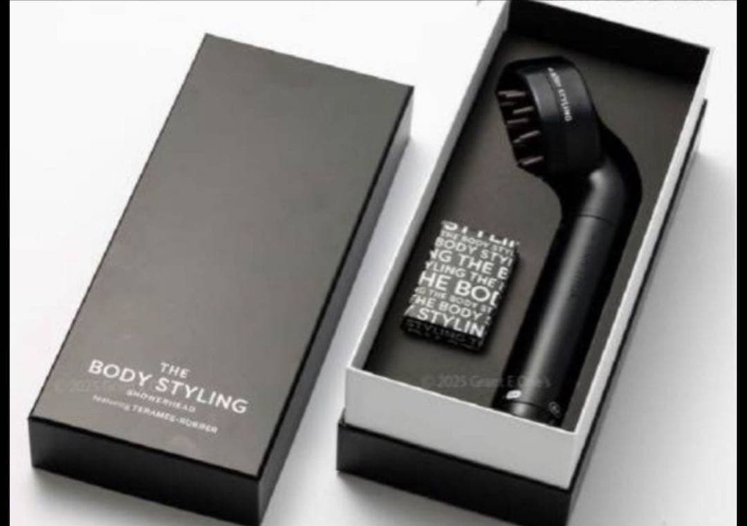 THE BODY STYLING ブラック シャワーヘッド 予備カートリッジ付き