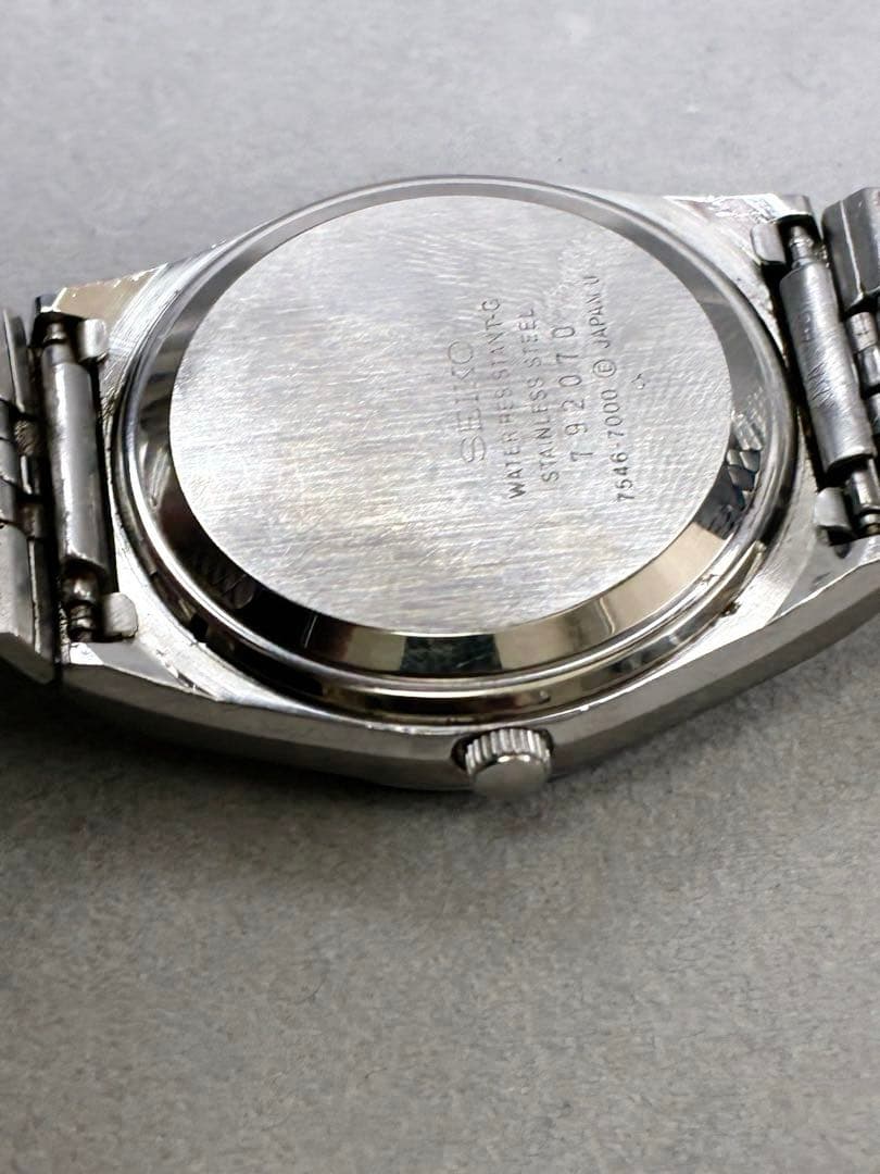 SEIKO メンズ 70’s 7546-7000 TYPE II クォーツ腕時計