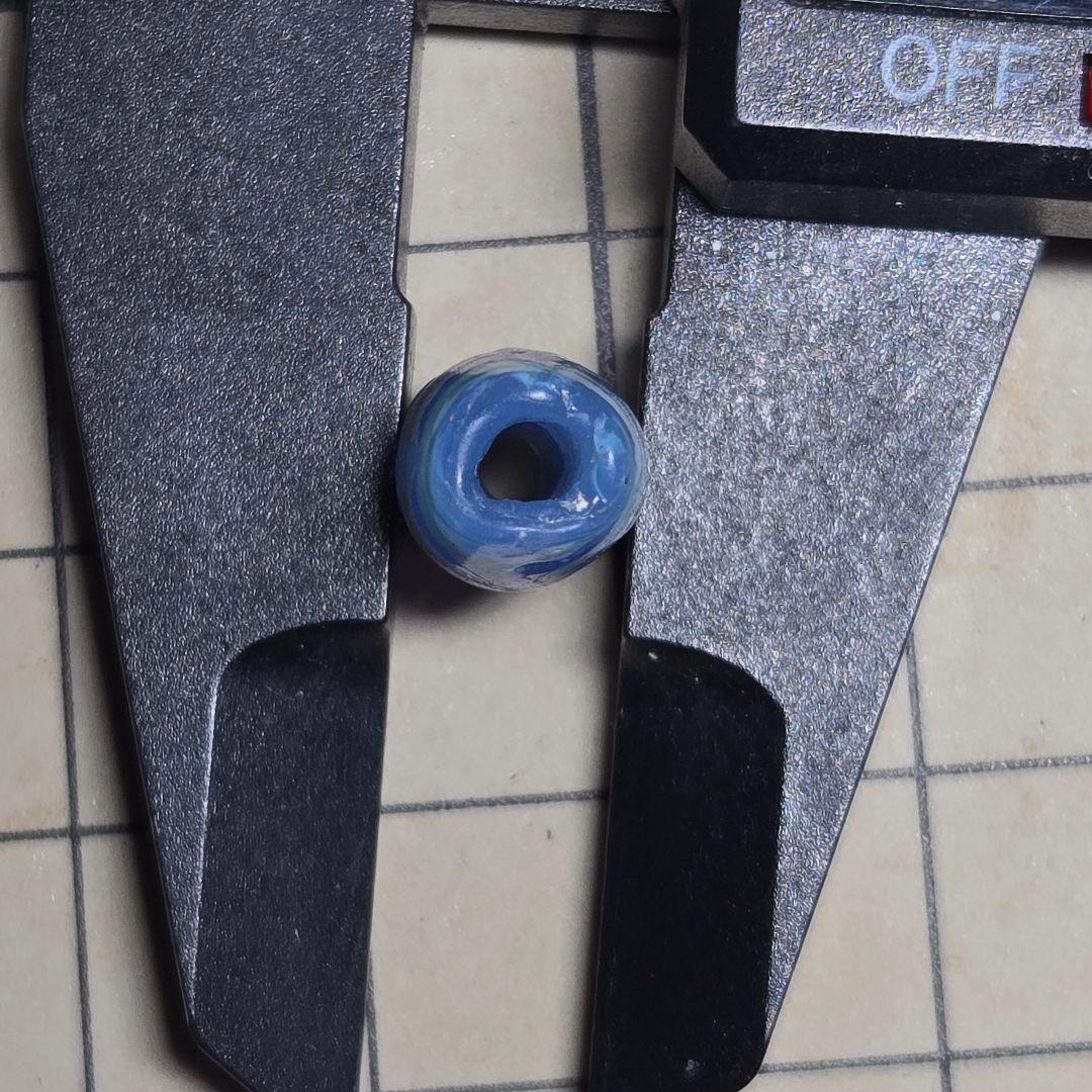 超稀少　美品　パールブルーバイオレットフェザー　goro's等のカスタムに　1