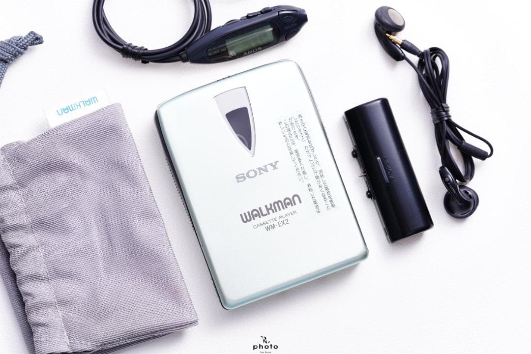 SONY WALKMAN 高音質 カセットウォークマン WM-EX2 水色